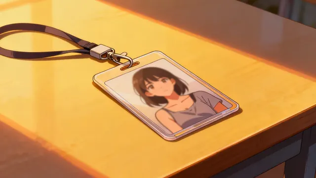 Laminated Badge