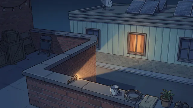Flashlight in the Night